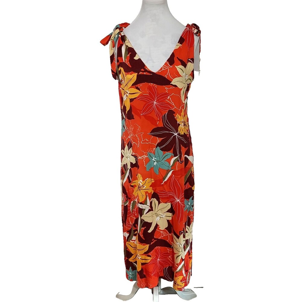Cupshe Midi Swimsuit Cover Up Dress Size M Swim Beach Vacation Floral NWT